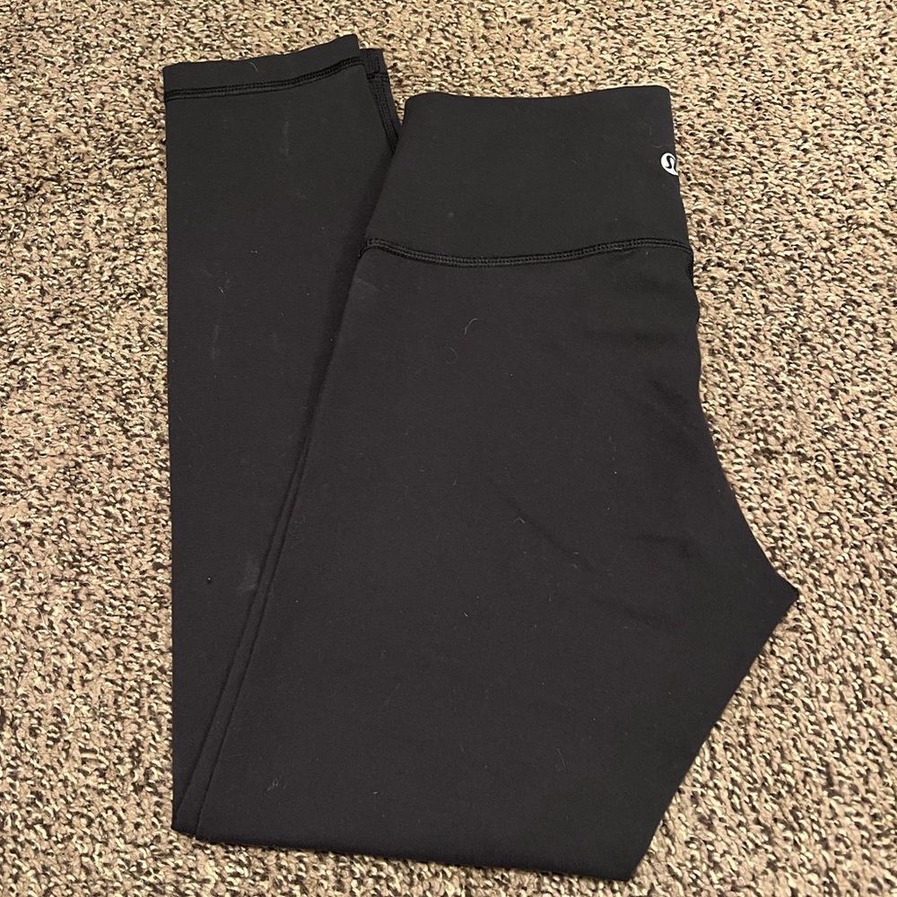 LIKE NEW Lululemon: High Times Pant Full-On Luon, Black, Size 6
